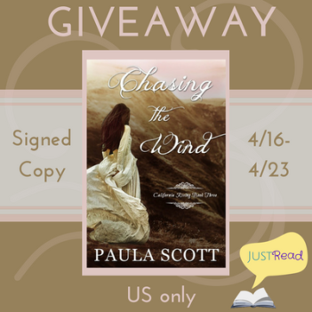 Chasing the Wind blog tour giveaway